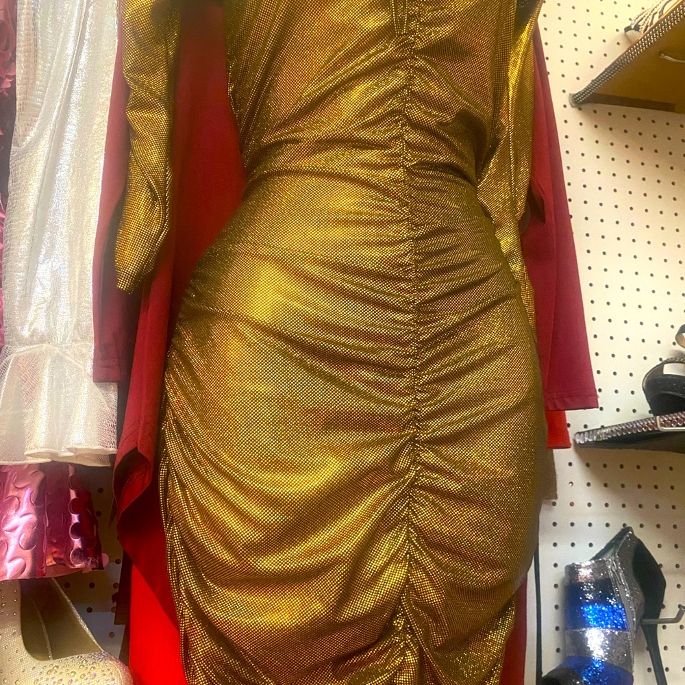 Beautiful gold dress